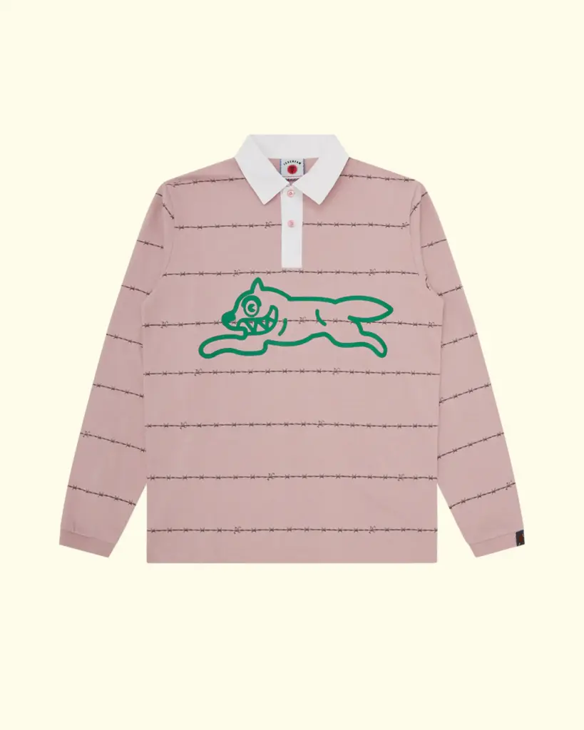 ICECREAM - BARBED WIRE RUGBY SHIRT (XS)