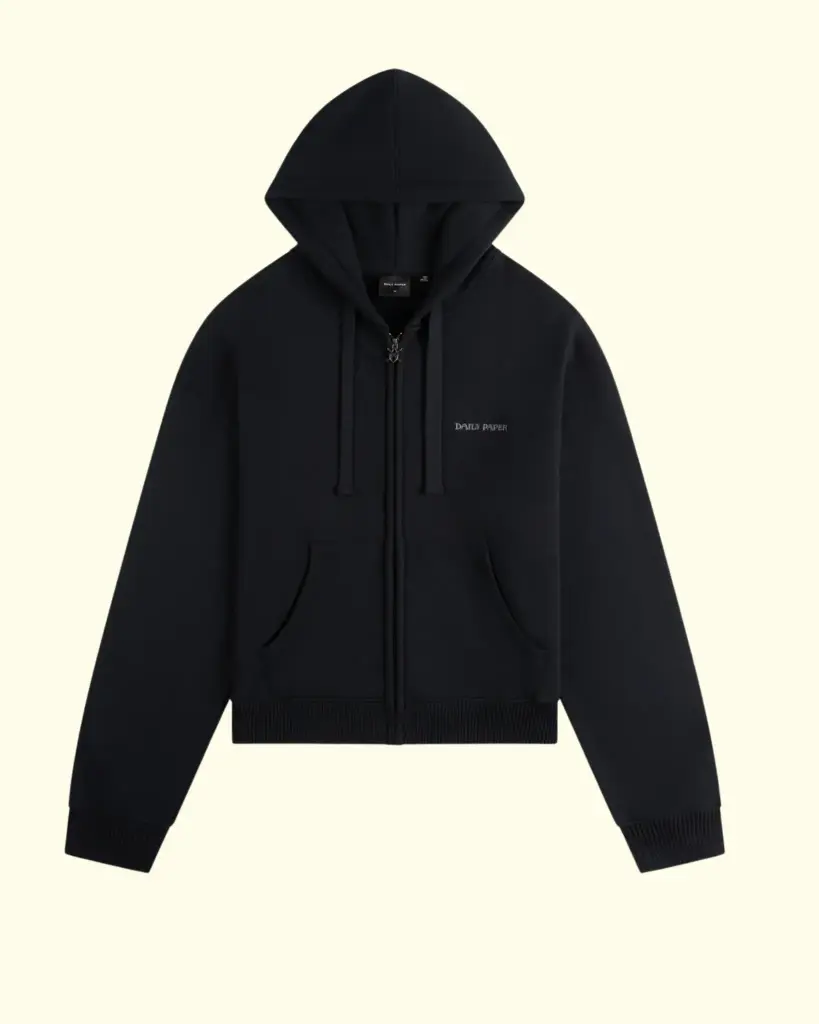 DAILY PAPER - BOXY ZIP UP HOODIE (XS)