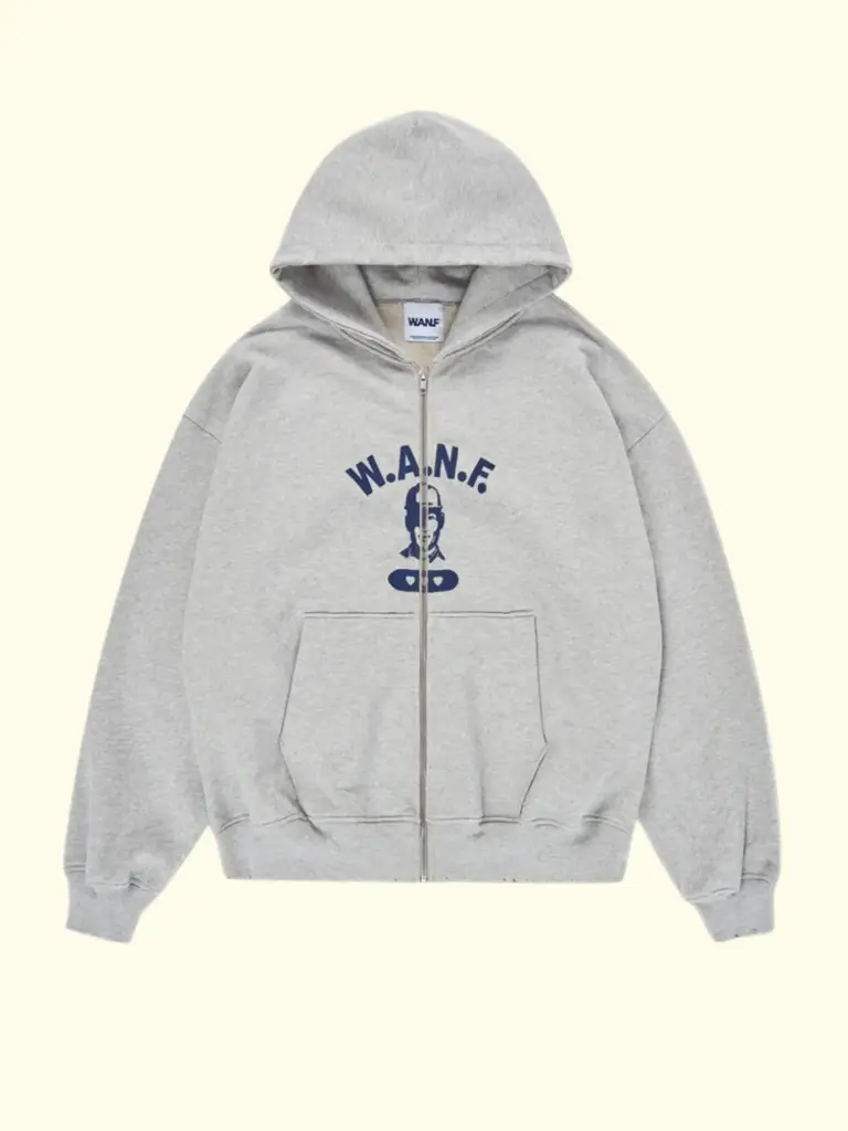 WANF - BOXY COLLEGE HOODIE