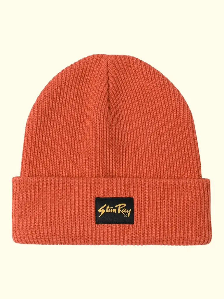STANRAY - FOLD BEANIE - WASHED RED
