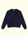 PALARD - Navy The Art of Chess Knit Sweater
