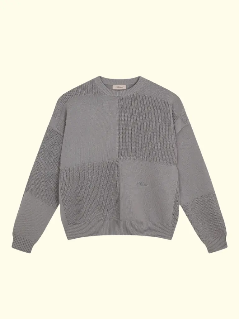PALARD - Grey The Art of Chess Knit Sweater