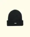 BOUND - MOHAIR BEANIE - BLACK