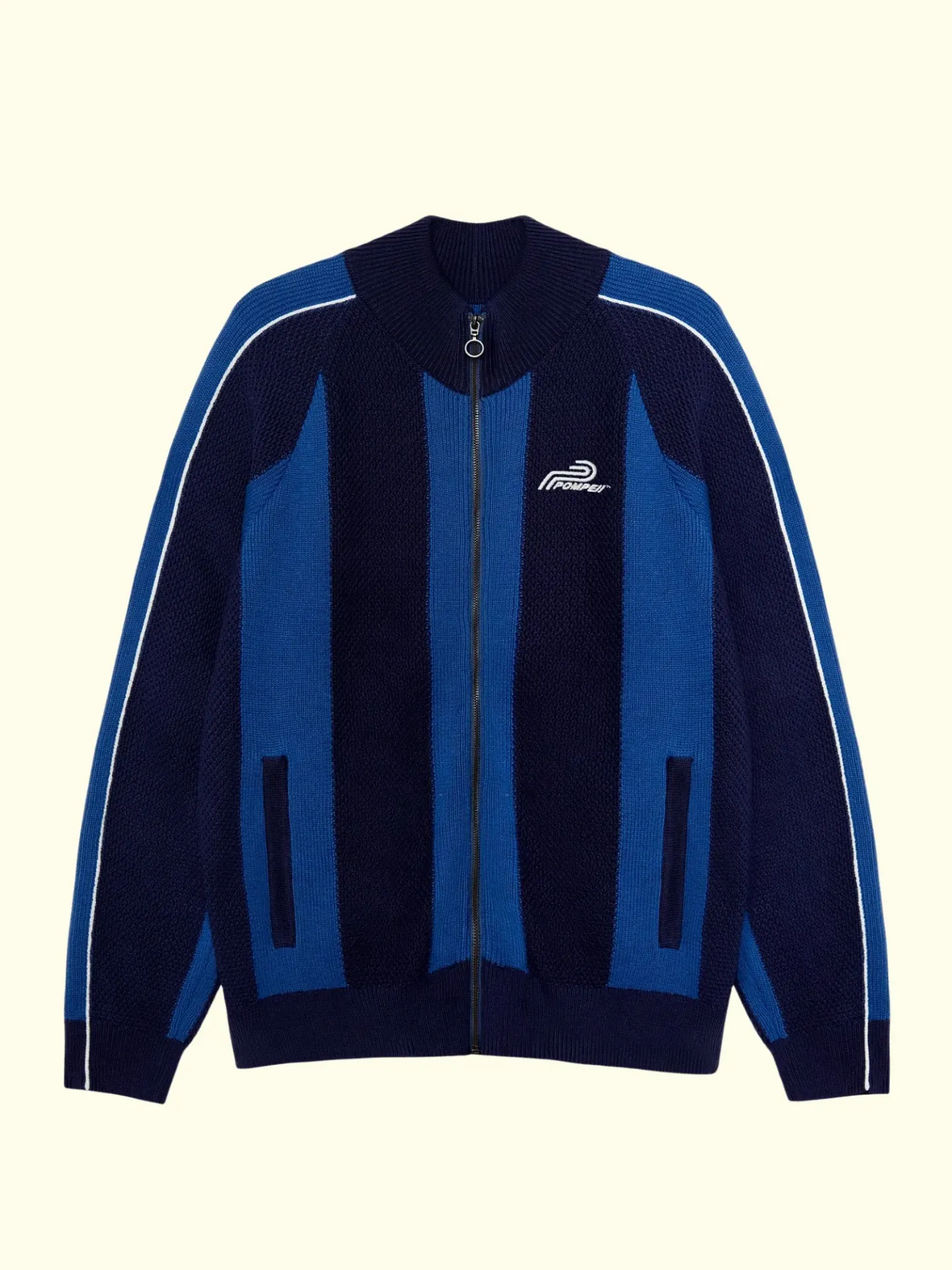 POMPEII - STRIPED NAVY TRACK SUIT