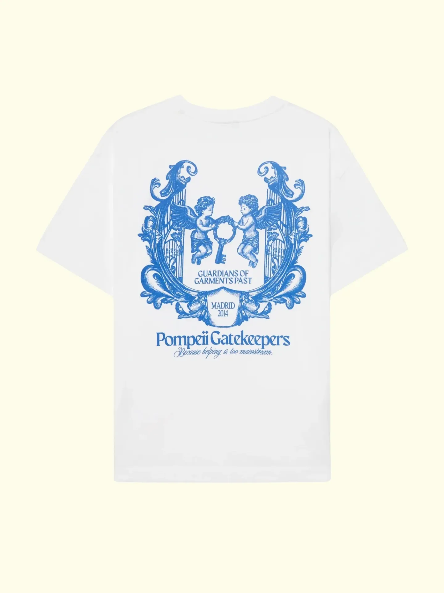 POMPEII - GATEKEEPER WHITE TEE (S)