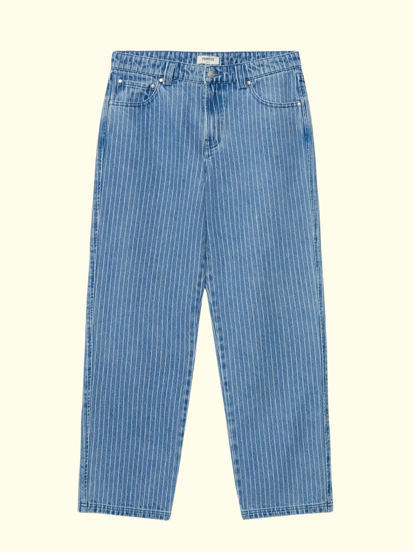 POMPEII - PINSTRIPE CLASSIC WASH DENIM