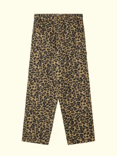 STANRAY - OG PAINTER PANT - WASHED LEOPARD CAMO DUCK