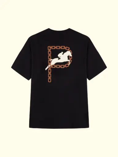 [PLD-TSH-AW25-001] PALARD - Black Grosbois Tee