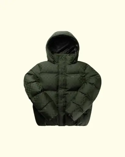 [DLP-JCK-AW25-002] DAILY PAPER - MONOGRAM PUFFER JACKET