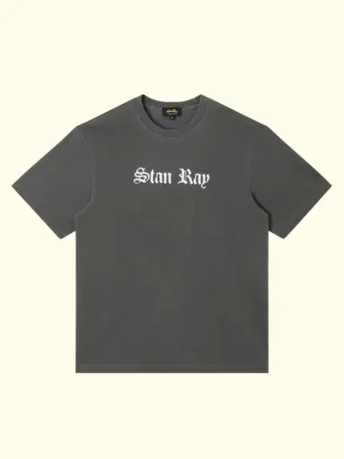 [STR-TSH-AW25-002] STANRAY - HARDCORE TEE - WASHED BLACK