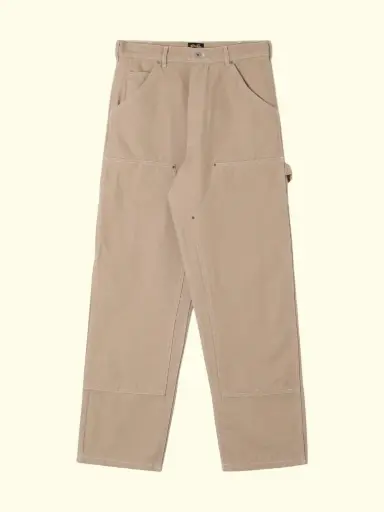 [STR-PAN-AW25-007] STANRAY - DOUBLE KNEE PANT - KHAKI DUCK