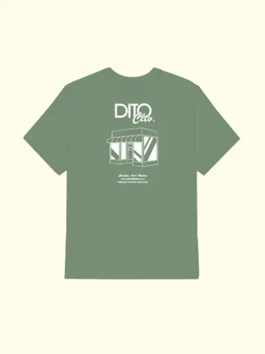 [DTO-TSH-AW25-001] DITO - SAGE SHOP TEE